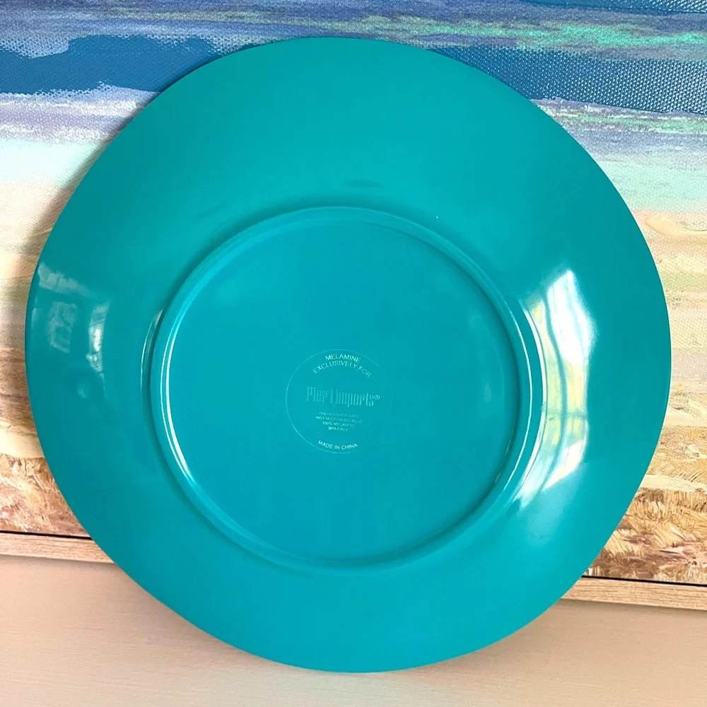 NWOT PIER 1 IMPORTS BLUE ANGEL FISH PLATE